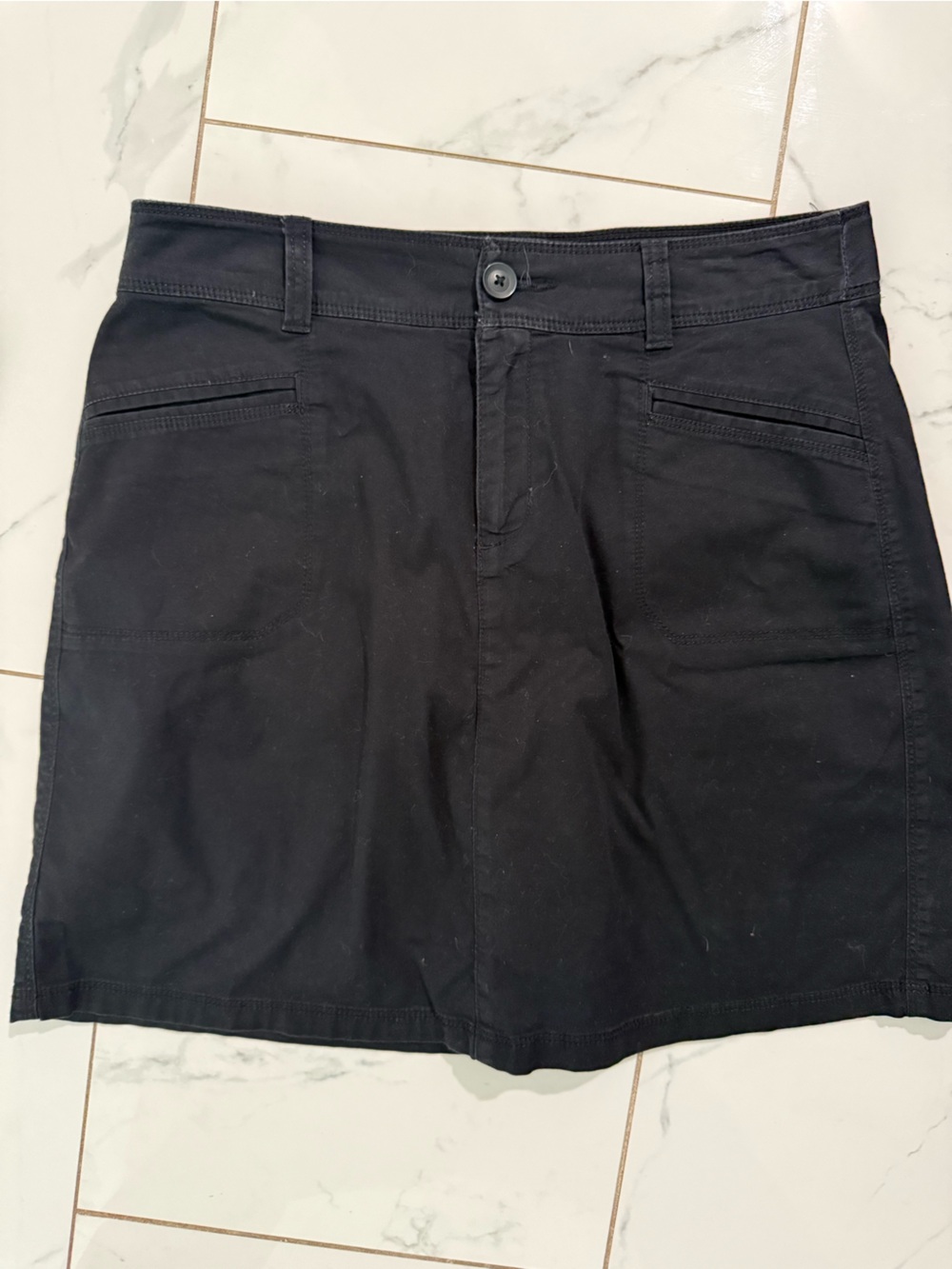 croft & barrow Black Straight-Front Chinos